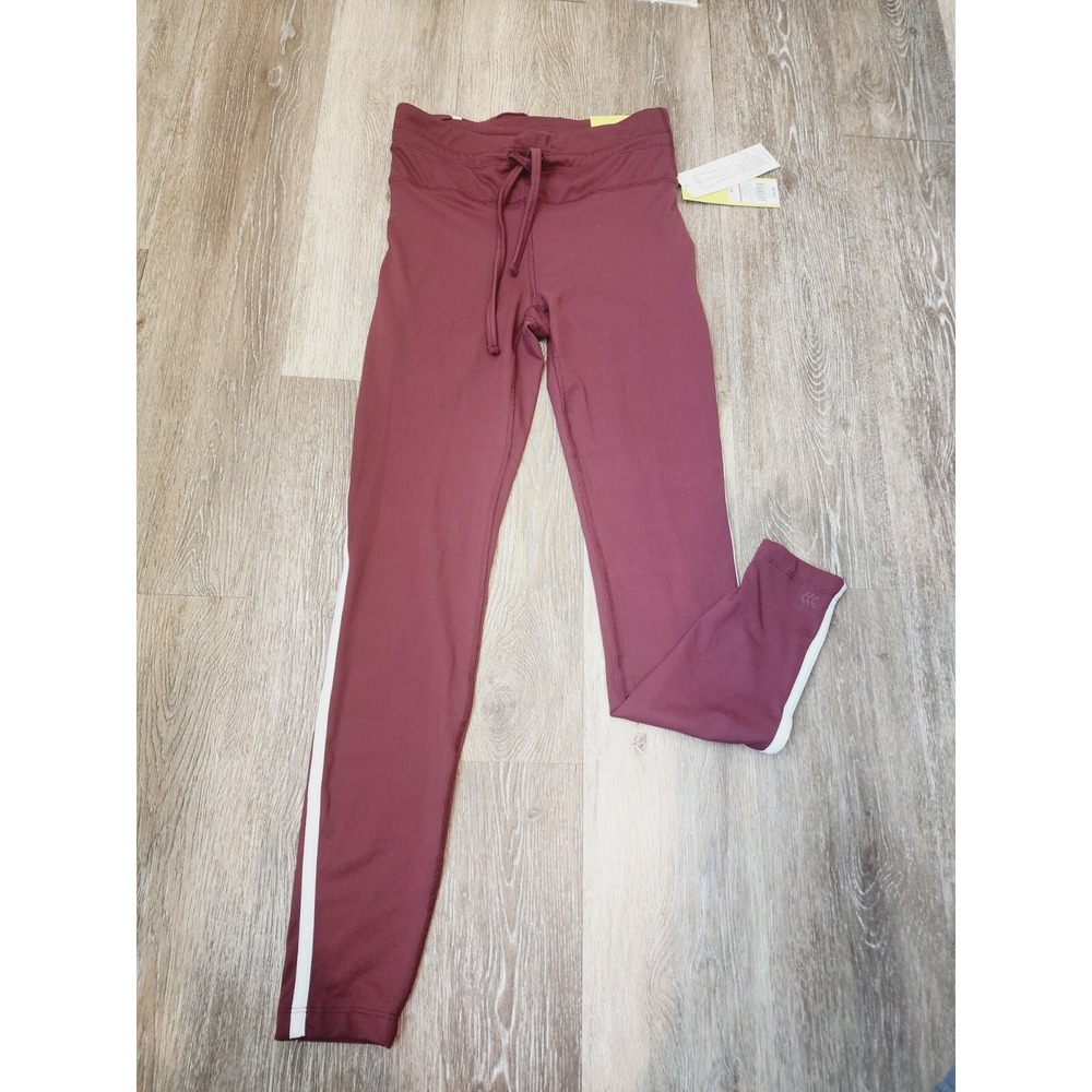 Women's High-Rise Leggings Size S All In Motion Red Wine